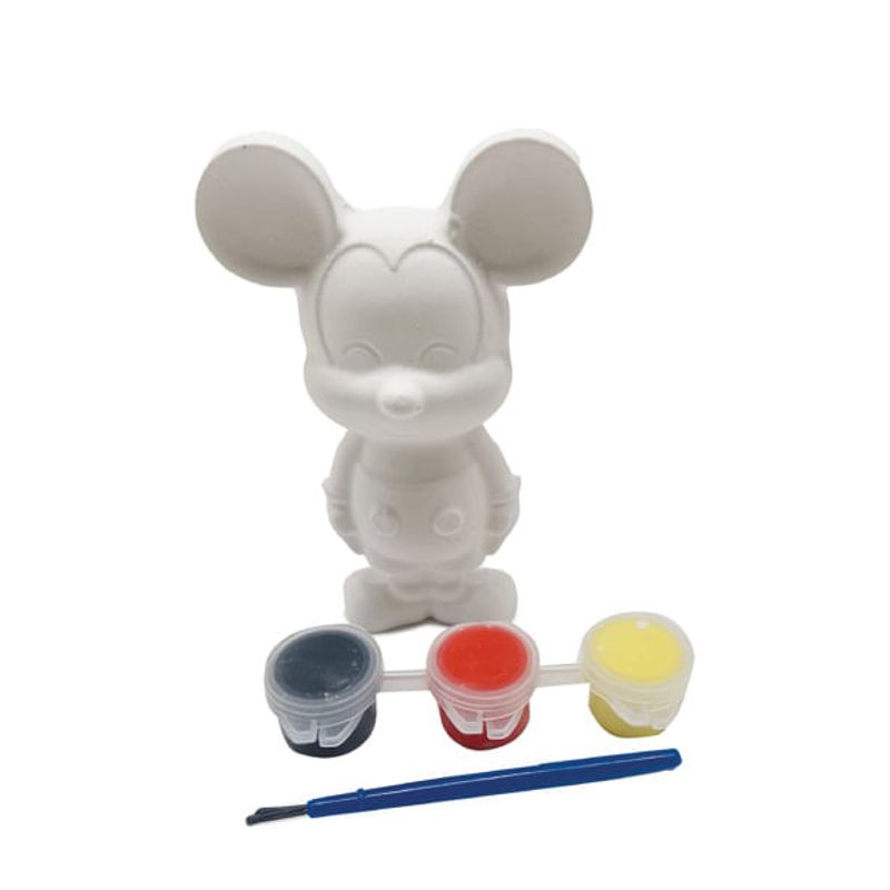 Lembrancinha - Kit Pintura em Gesso Mickey - 4 Un