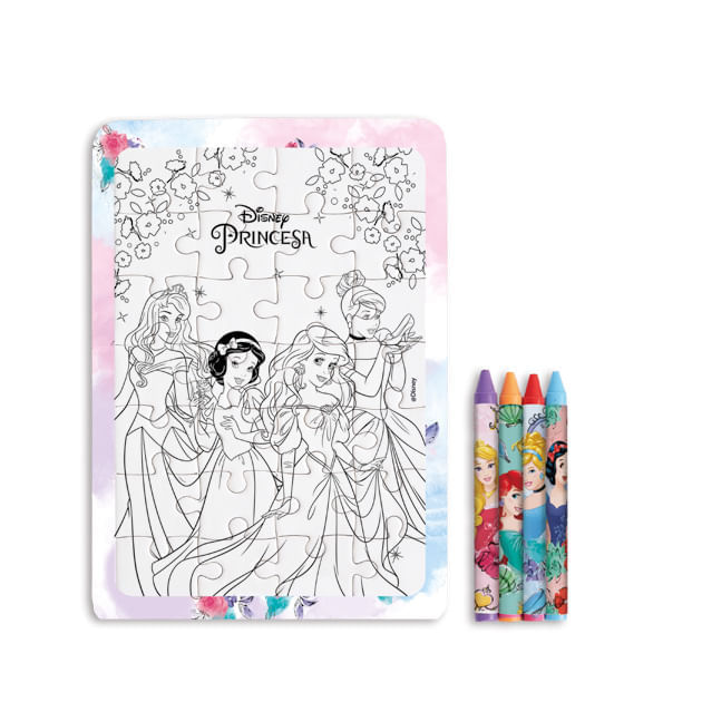 Livro Ler e Colorir - Princesas da Disney - 1 unidade - Culturama - Rizzo  Embalagens