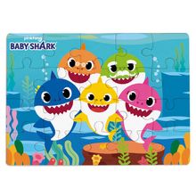 Lembrancinha Licenciada - Jogo Quebra-cabeça Baby Shark - 1 Un