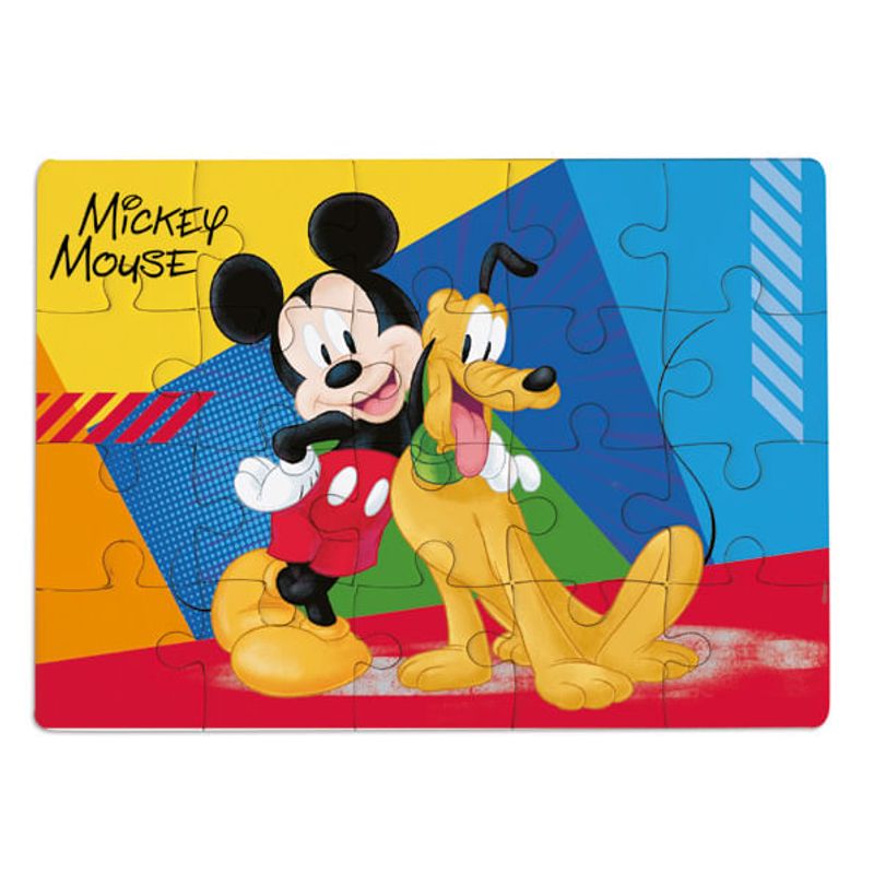 Lembrancinha Licenciada - Jogo Quebra-cabeça Mickey - 1 Un - Magazine 25 de  Março Festas