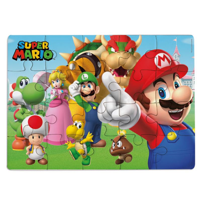 Lembrancinha Licenciada - Jogo Da Memória Super Mario - 1 Un - Magazine 25  de Março Festas