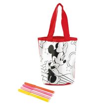 Lembrancinha - Bolsa Grande com Alça Minnie Branco - 1 Un