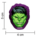 Aplique Impresso Vingadores - Hulk - 12 unidades