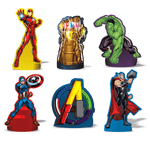 Kit Enfeite Impresso Vingadores