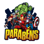 Painel Parabens Vingadores