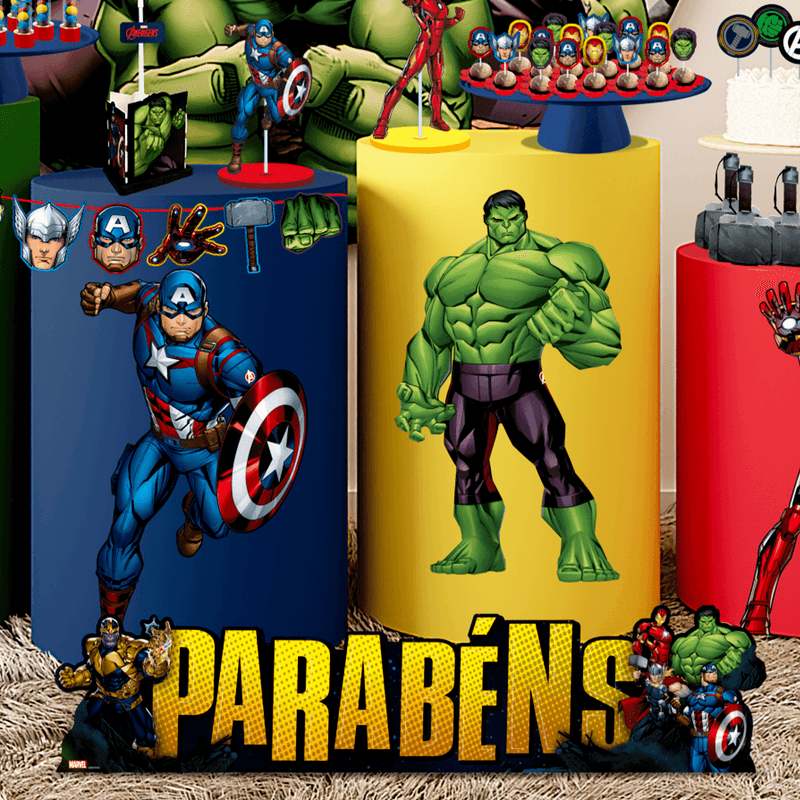 Painel Vingadores Capitão America
