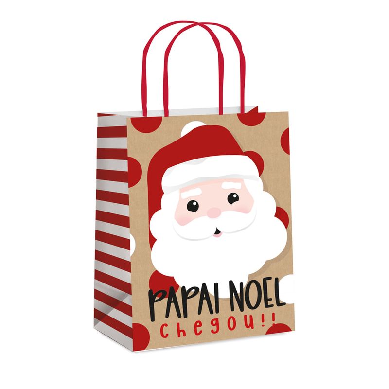 Sacola Papel Noelito G 32X26,5X13