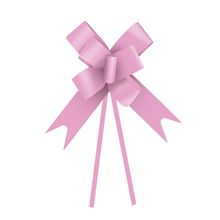 Laço Pronto Liso Rosa 30mm