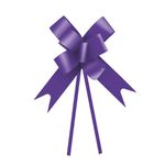 Laço Pronto Liso Roxo 30mm - 10 Un