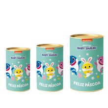 Lata para Ovo 500G Baby Shark Coelhos 22X12,5cm