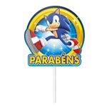 Decoração de Bolo Sonic