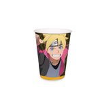 Copo De Papel Boruto 240ml - 8 Un