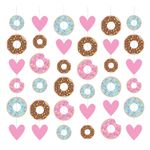 Cortina Decorativa Donuts - 6 Un