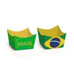Forminha para Doce Cachepot Composê Vai Brasil - 24 Un