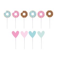 Pick Decorativo Donuts - 12 Un