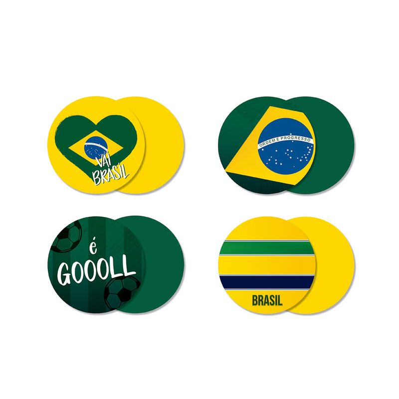 Porta Copos Copa 2022 - 8 Un