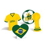 Silhueta Decorativa Copa 2022 - 4 Un