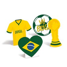 Silhueta Decorativa Copa 2022 - 4 Un