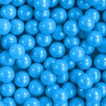 Confeito Sugar Beads Perolizados Azul Escuro 6mm 100G