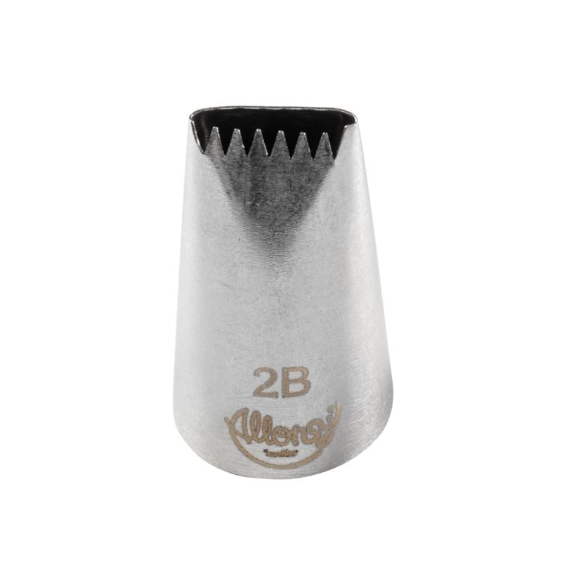 Bicos para Confeitar Serra Aço Inox Nº2B