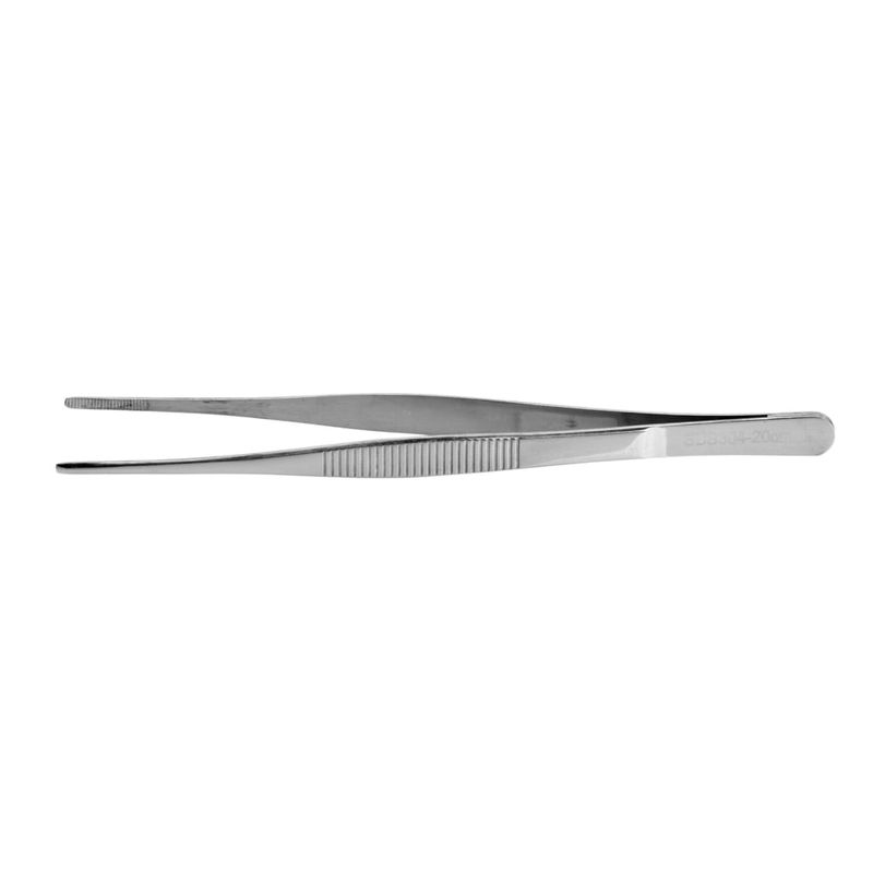 Pinça Culinaria Reta Aço Inox 20cm
