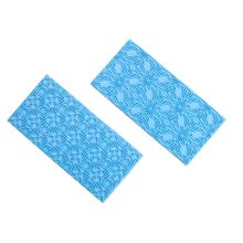 Carimbo para Modelar Bolo Trevo 4 Folhas 6,9X14,3X0,4 - 2 Un