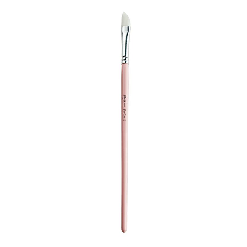 Pincel Artistico N4 - Faca Rosa