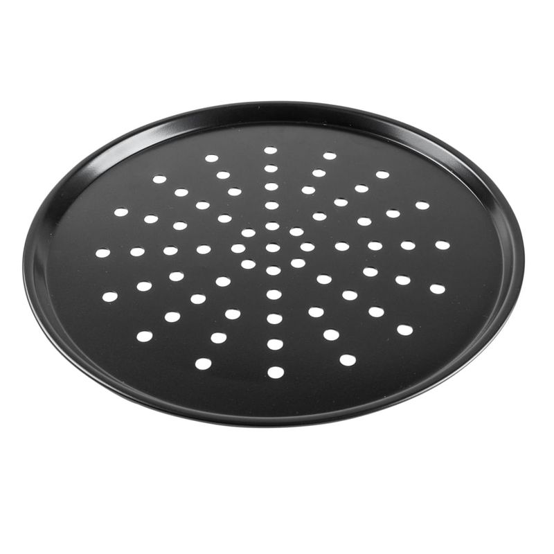 Forma Aço Carbono Assadeira 32,5X32,5X1,5cm - Perfurada