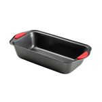 Forma Aço Carbono Pão/Bolo com Cabo Silicone 29,5X15X6,3cm