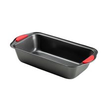 Forma Aço Carbono Pão/Bolo com Cabo Silicone 29,5X15X6,3cm