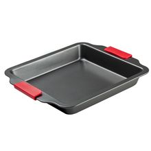 Forma Aço Carbono Quadrada com Cabo Silicone 30X26,5X4cm