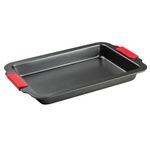 Forma de Aço Carbono Retangular com Cabo Silicone 36X23,5X4cm