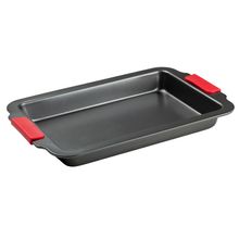 Forma de Aço Carbono Retangular com Cabo Silicone 36X23,5X4cm