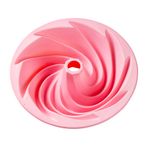 Forma de Silicone 24,5X24,5X7,8cm Colors Espiral Rosa
