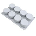 Forma de Silicone 27,9X16,3X3,8cm - Monoporção Redondo