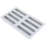 Forma de Silicone 29,4X16,8X2,5cm - Monoporção Eclair