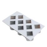 Forma de Silicone 29,7X17,4X4,8cm - Monoporção Cubo