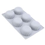 Forma de Silicone 30X17,5X3,5cm - Monoporção Caracol