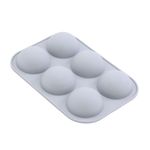 Forma de Silicone 19,5X13,3X3cm - Meia Esfera