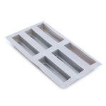 Forma de Silicone 30X17,5X2,8cm - Equilibrio 6 Cavidades