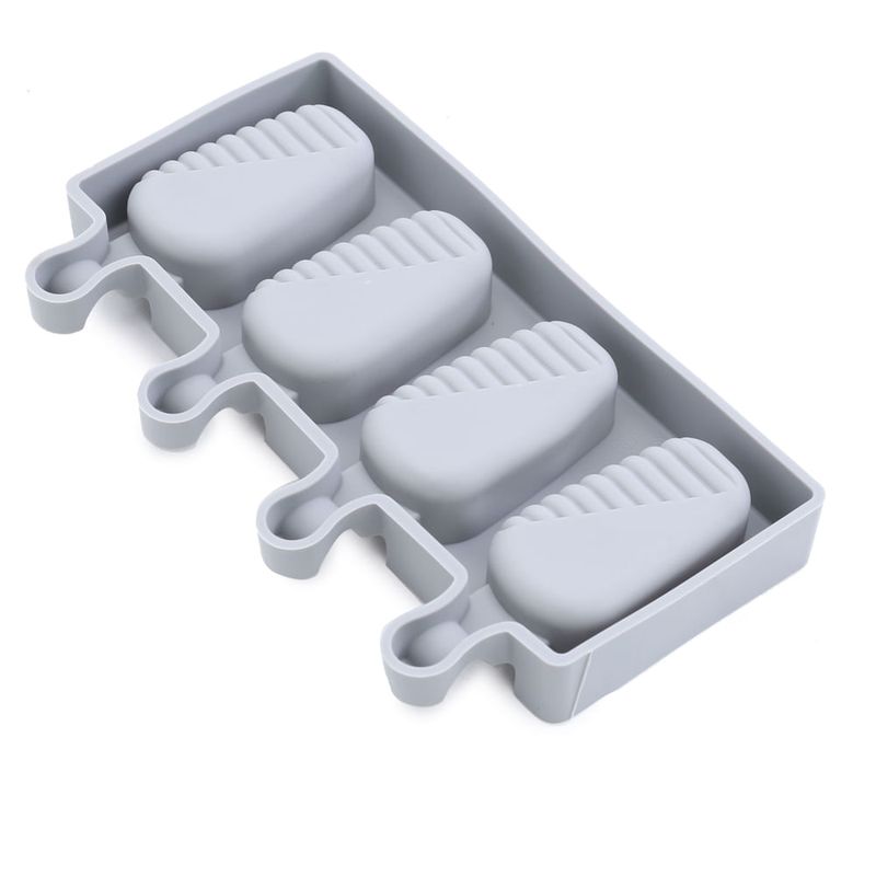 Forma Silicone 19,7X11,5X2,4cm Picole Cakesicle 4 Cavidades