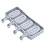 Forma Silicone 21,5X12,5X2,1cm Picole Cakesicle 4 Cavidades