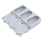 Forma Silicone 19X19,5X2,6cm Picole Cakesicle 3 Cavidades