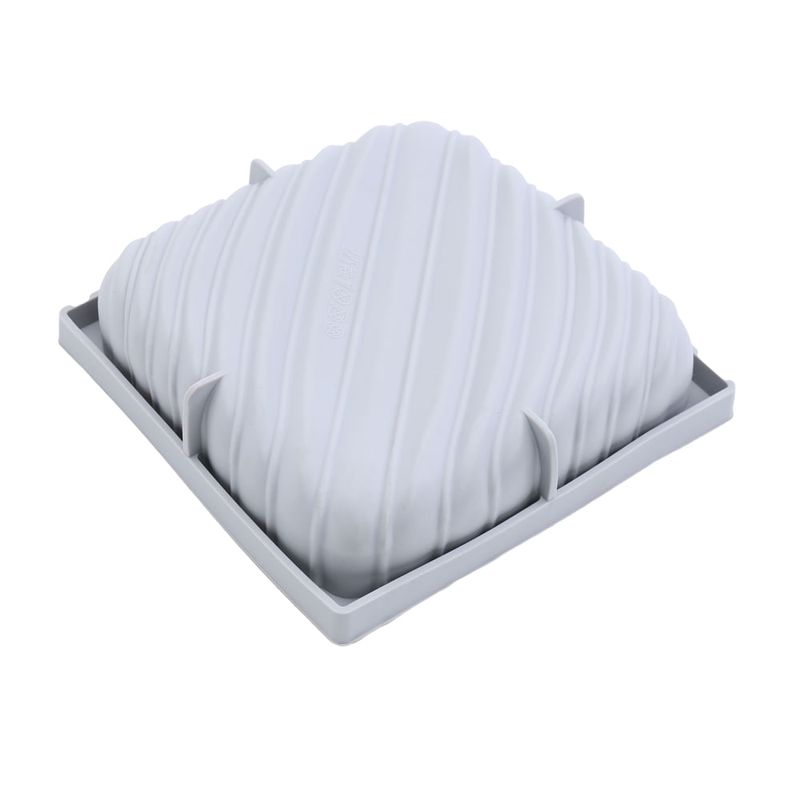 Forma de Silicone 17,5X17,5X4,5cm - Quadrada Explosao