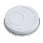 Forma de Silicone 22X22X4,5cm - Redondo Orbita