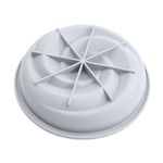 Forma de Silicone 20,8X20,8X5cm - Redondo Helice