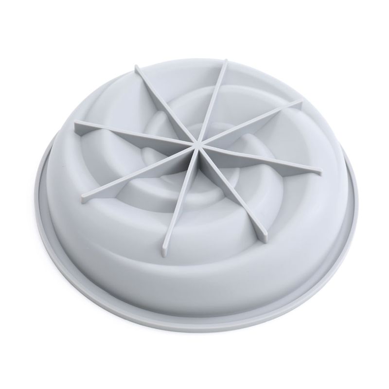 Forma de Silicone 20,8X20,8X5cm - Redondo Helice