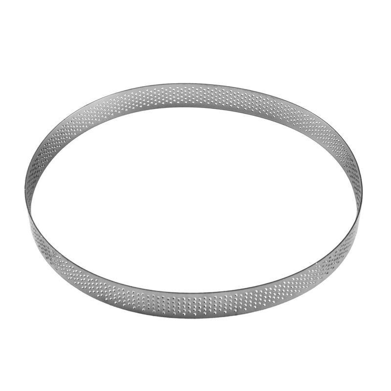 Aro Inox Micro-Perfurado Redondo 20X2cm