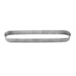 Aro Inox Micro-Perfurado Oval 13X4X2cm
