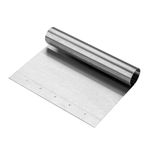 Cortador de Massa 15X11,5X2,7cm - Aço Inox Prata